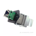 Conector feminino duplo RJ45 Conector pesado